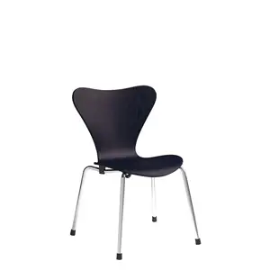 Fritz Hansen - Børnestol - Series 7™ - Midnight Blue/krom ben