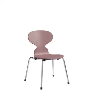 Fritz Hansen - Børnestol - Ant™ - Wild Rose/krom ben