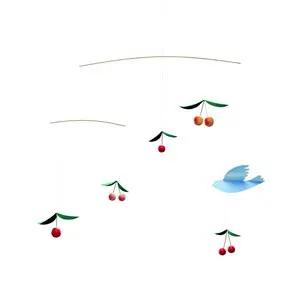 Flensted Mobiles - Uro - Kirsebær Drømme - 30x10cm