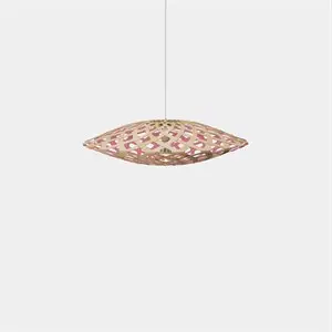 David Trubridge - Flax Pendel - Pink, 80 cm