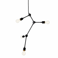 Menu - "Franklin Chandelier" lampe - Sort
