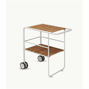 Image of Skagerak (Trip Trap) - "Fuori" Serveringsvogn - Silver White
