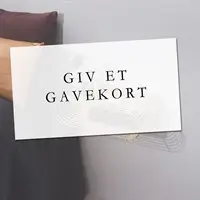 Gavekort - indtast ønskede beløb