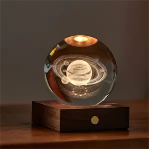 Gingko - Amber Crystal Light - Saturn