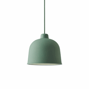Image of Muuto pendel - "Grain" Pendant i støvet grøn