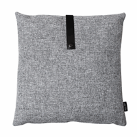 Louise Smærup - Pude - Mono Twist - Grå (50x50 cm)