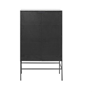 Image of Kristina Dam - Grid Cabinet - Sort