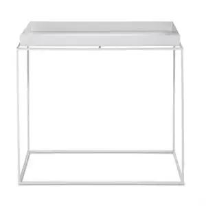 Hay bord - Tray table rectangular - Hvid L