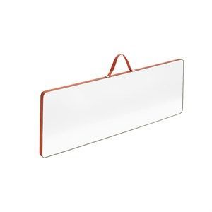 Image of Hay - Ruban Rectangular spejl L - red/rød