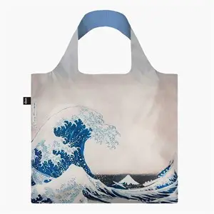 LOQI - Indkøbsnet - Hokusai \'The great wave\'