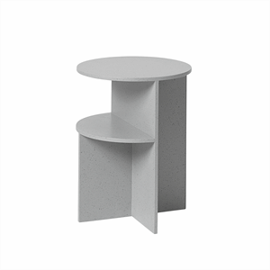 Image of Muuto - "Halves" Sidebord - Lysegrå