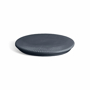 Image of Kähler - Hammershøj Platte (Ø25 cm) - Antracitgrå