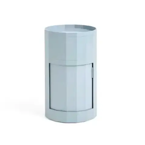Hay - Facet Cabinet - High - Misty Blue - Blå 