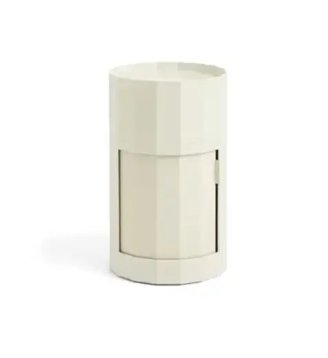Hay - Facet Cabinet - High - Eggshell - Hvid