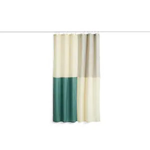 HAY - Badeforhæng - Check Shower curtain - grøn