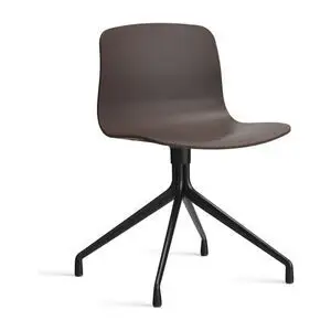 Hay - AAC10 Sort pulverlakeret aluminium 4-stjernet drejefod Standard glider - Rosin 2.0
