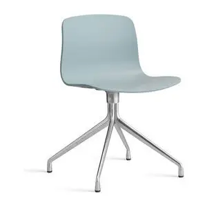 Hay - AAC10 Poleret aluminium 4-stjernet drejebase Standard glider - Støvet blå 2.0