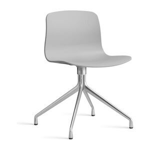 Hay - AAC10 Poleret aluminium 4-stjernet drejefod Standard glider - Betongrå 2.0