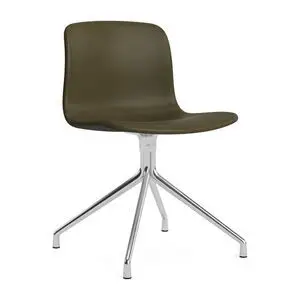 Hay - AAC11 Poleret aluminium 4-stjernet drejefod Standard glider