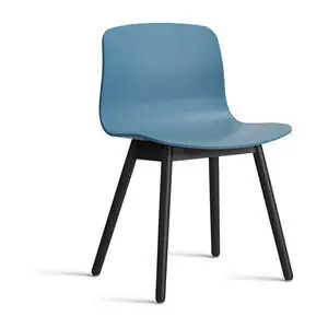 Hay - AAC12 Sortlakeret eg 4-benet fod Standard glider - Azurblå 2.0