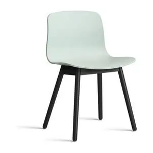 Hay - AAC12 Sortlakeret egetræ med 4 ben Standard glider - Støvet mint 2.0