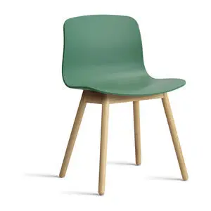 Hay - AAC12 Lakeret eg 4-benet fodsæt Standard glider - Blågrøn 2.0