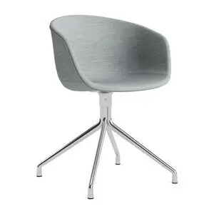 Hay - AAC21 Poleret aluminium 4-stjernet drejefod Standard glider