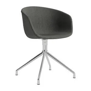 Hay - AAC21 Poleret aluminium 4-stjernet drejefod Standard glider