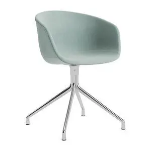 Hay - AAC21 Poleret aluminium 4-stjernet drejefod Standard glider