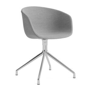 Hay - AAC21 Poleret aluminium 4-stjernet drejefod Standard glider