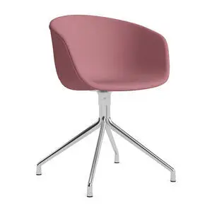 Hay - AAC21 Poleret aluminium 4-stjernet drejefod Standard glider