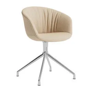 Hay - AAC21 Poleret aluminium 4-stjernet drejefod Standard glider