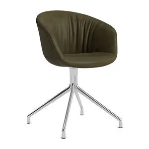 Hay - AAC21 Poleret aluminium 4-stjernet drejefod Standard glider