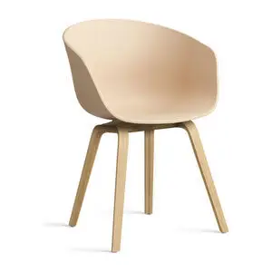 Hay - AAC22 Lakeret eg 4-benet fodsæt Standard glider - Bleg fersken 2.0