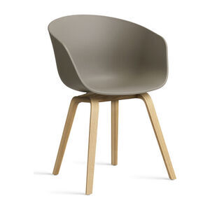Hay - AAC22 Lacquered oak 4 leg base Standard glider - Khaki 2.0