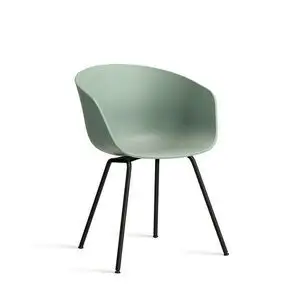 Hay - AAC26 Black powder coated steel 4 leg base Standard glider - Fall green 2.0