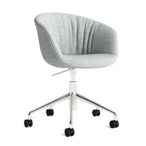 Hay - AAC53 Poleret aluminium 5-stjernet drejelig gaslift Akselafstand
