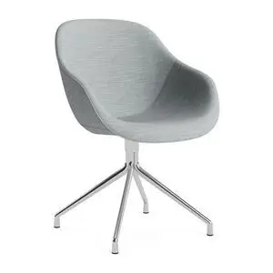 Hay - AAC121 Poleret aluminium 4-stjernet drejefod Standard glider
