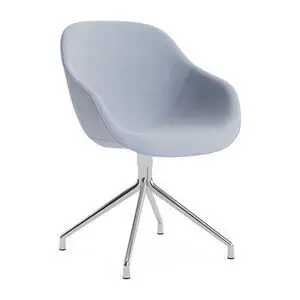 Hay - AAC121 Poleret aluminium 4-stjernet drejefod Standard glider
