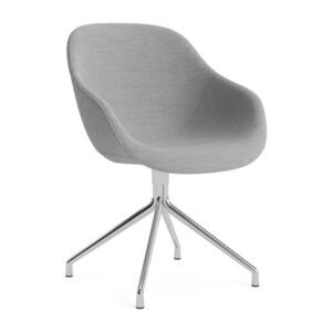 Hay - AAC121 Poleret aluminium 4-stjernet drejefod Standard glider