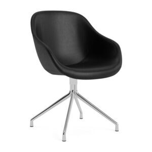 Hay - AAC121 Poleret aluminium 4-stjernet drejefod Standard glider