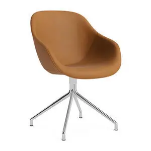 Hay - AAC121 Poleret aluminium 4-stjernet drejefod Standard glider