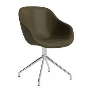Hay - AAC121 Poleret aluminium 4-stjernet drejefod Standard glider