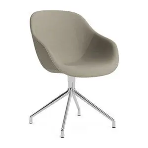 Hay - AAC121 Poleret aluminium 4-stjernet drejefod Standard glider