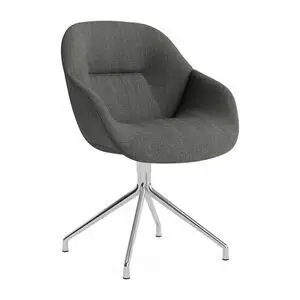 Hay - AAC121 Poleret aluminium 4-stjernet drejefod Standard glider