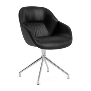 Hay - AAC121 Poleret aluminium 4-stjernet drejefod Standard glider