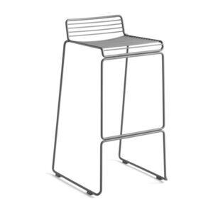 Hay - Hee Barstol Medebase H75 Standard glider - Asfaltgrå
