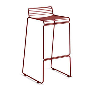 Hay - Hee Bar stool Sled base H75 Standard glider - Rust