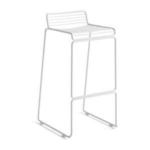 Hay - Hee Barstol Medebase H75 Standard glider - Hvid