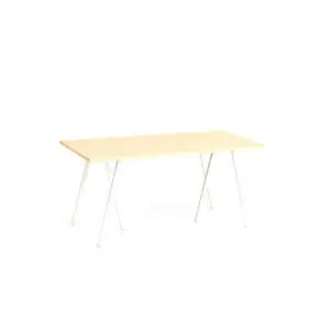 Hay - Loop Stand Table Hvid pulverlakeret stålramme - Hvid